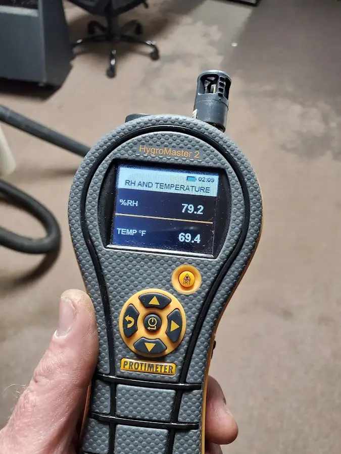 Moisture meter humidity assessment for Fire & Smoke Damage Restoration in Troy